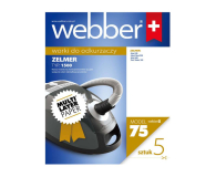 WEBBER Worki papierowe ZELMER 1500 (75) 5 szt. - 1390010 - zdjęcie 1
